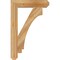 Ekena Millwork Imperial Craftsman Rough Sawn Bracket, Western Red Cedar, 4"W x 22"D x 34"H BKT04X22X34IMP04RWR - alternate 4